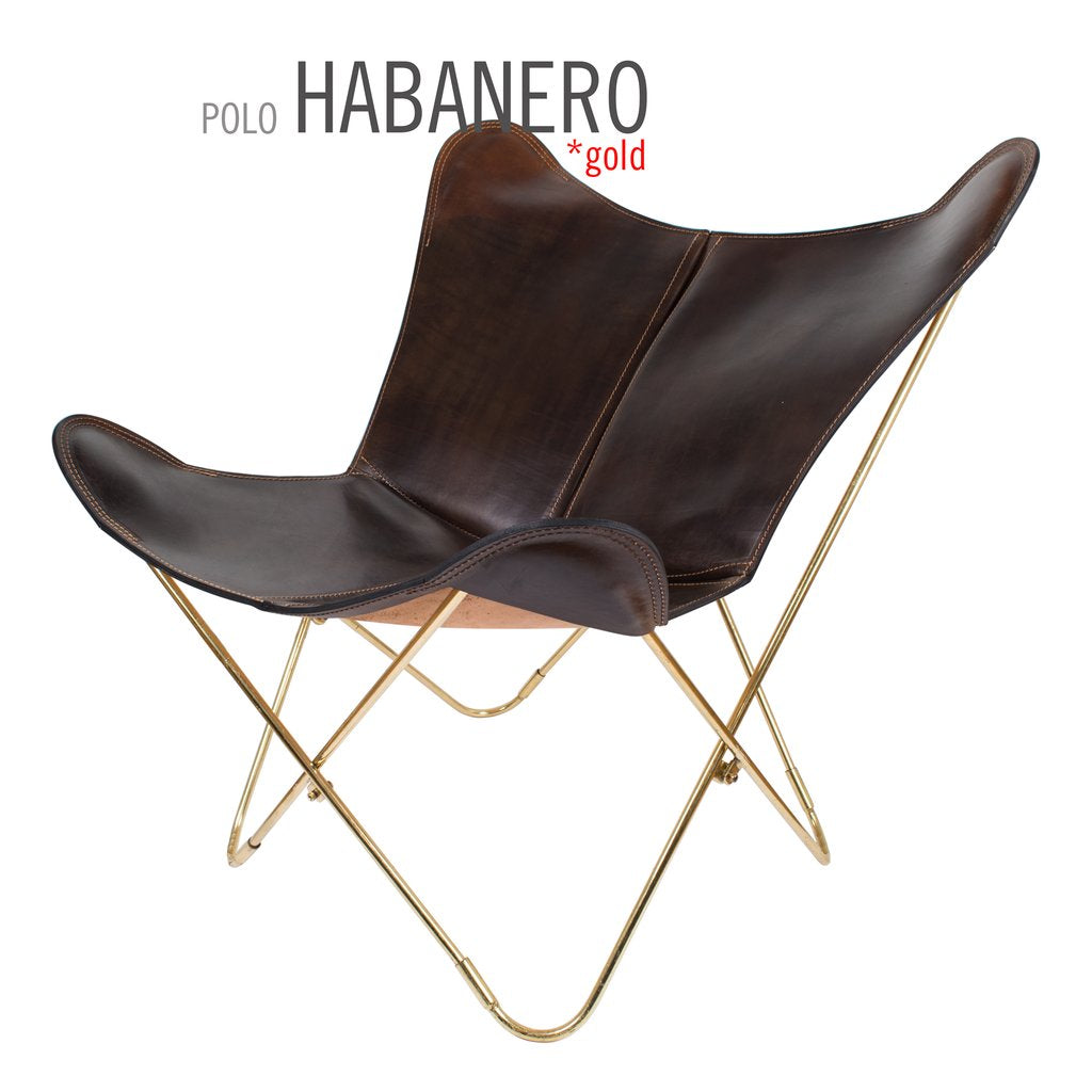 Polo Habanero Butterfly Leather Chair