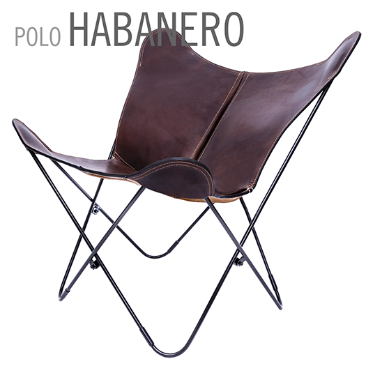 Polo Habanero Butterfly Leather Chair