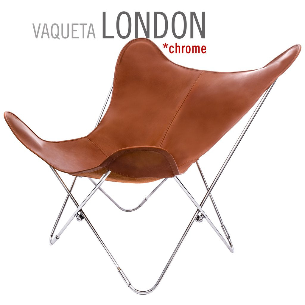 Vaqueta London Butterfly Leather Chair