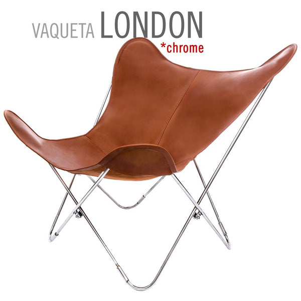 Vaqueta London Butterfly Leather Chair