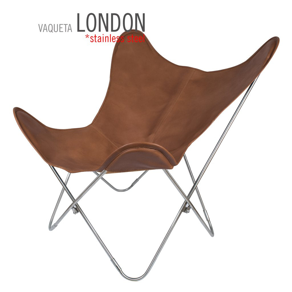 Vaqueta London Butterfly Leather Chair