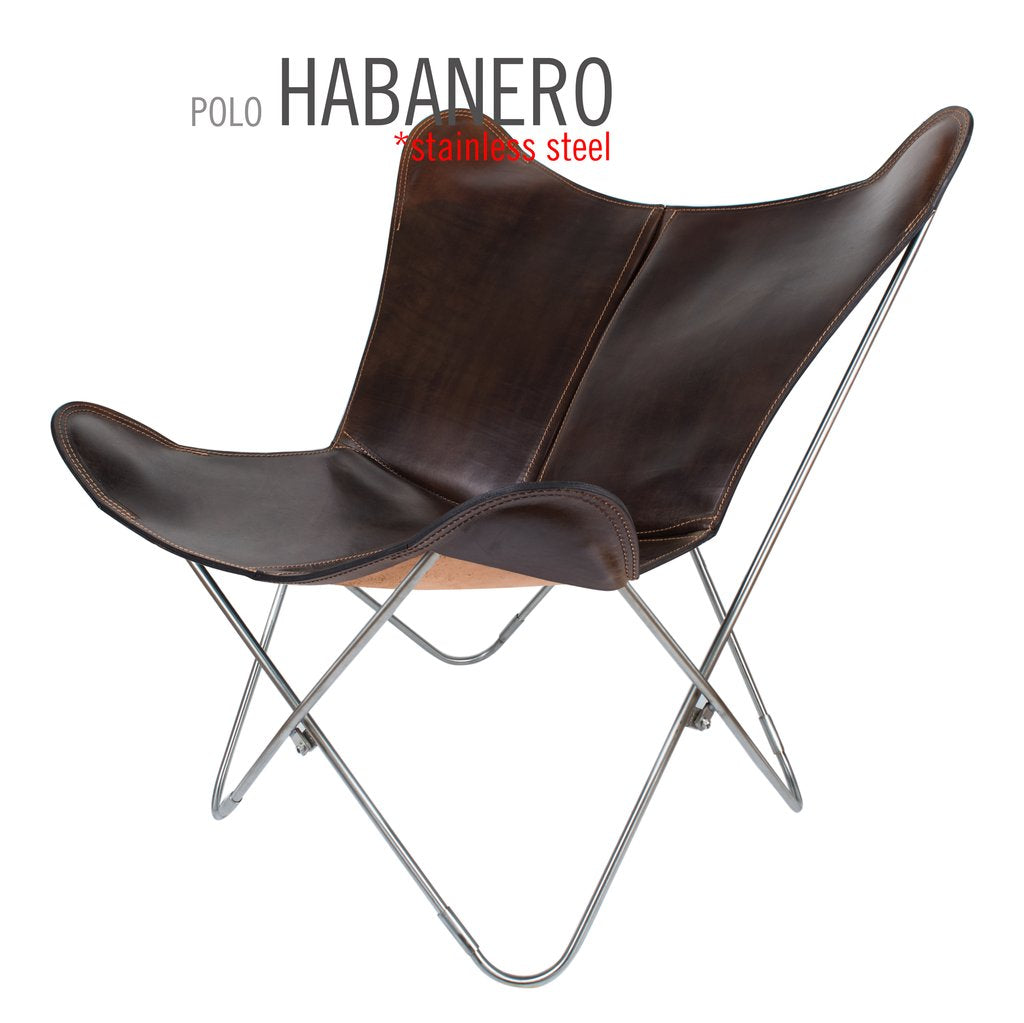 Polo Habanero Butterfly Leather Chair