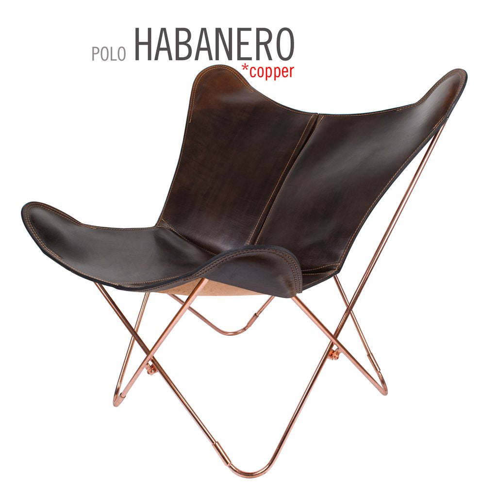 Polo Habanero Butterfly Leather Chair