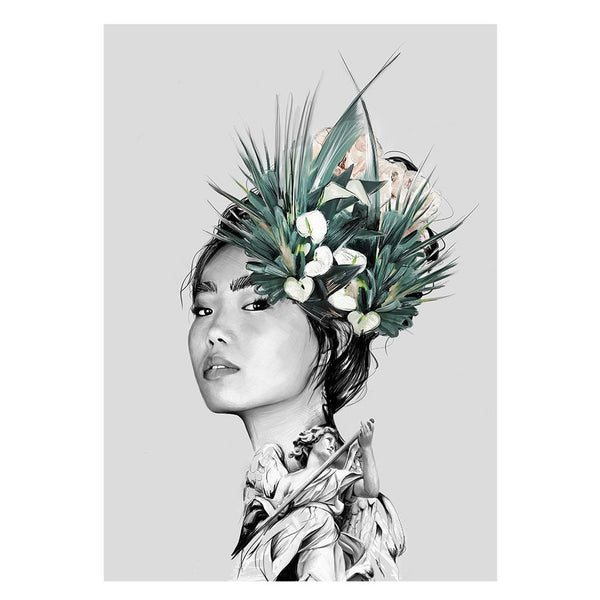 Hana Art Print by Linn Wold