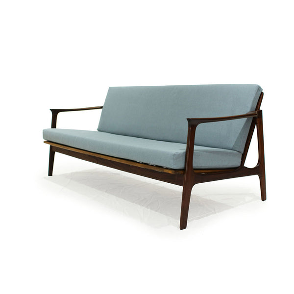 Teak Sofa by R. Huber 1960's