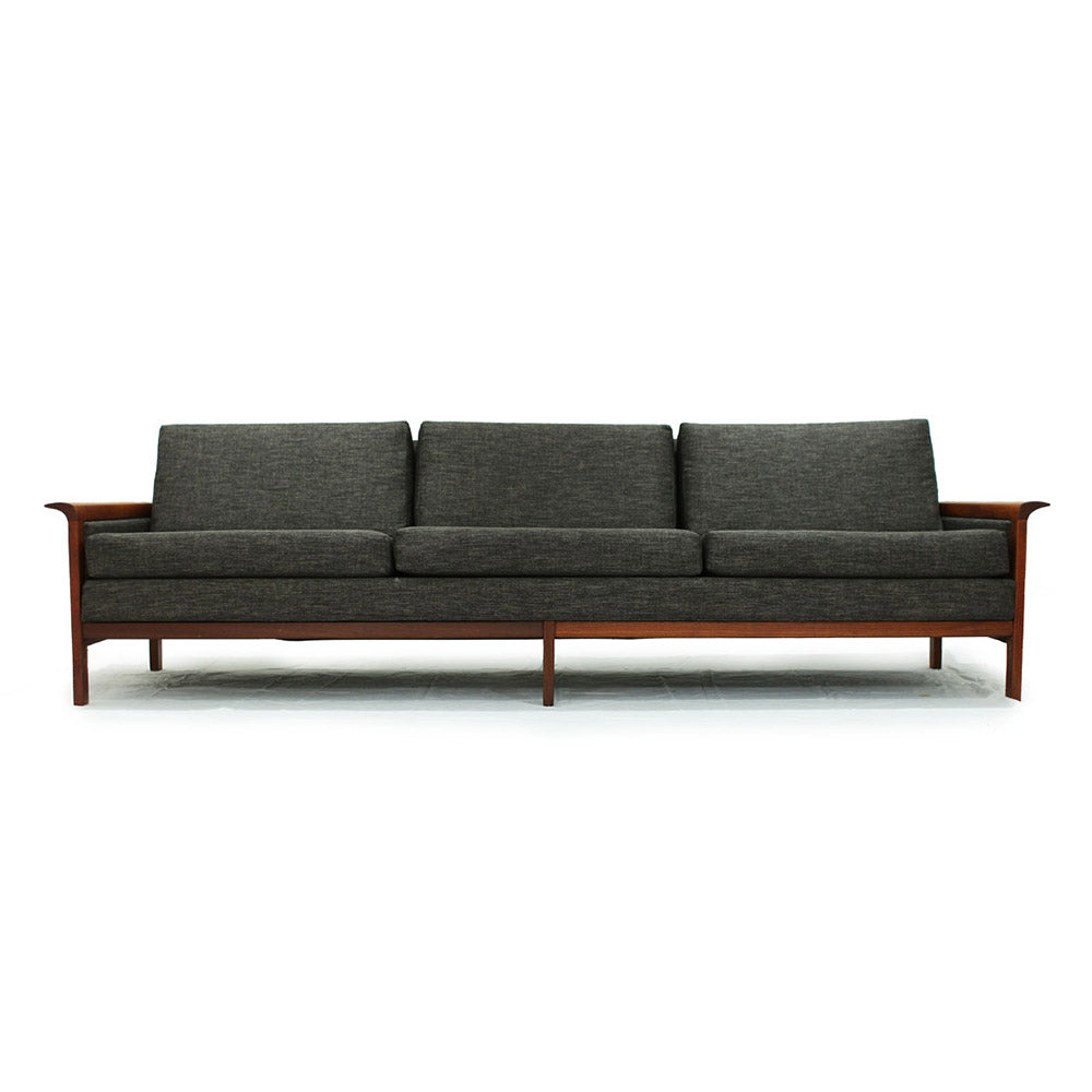 Danish 1960's Hans Olsen 3 Seat Sofa