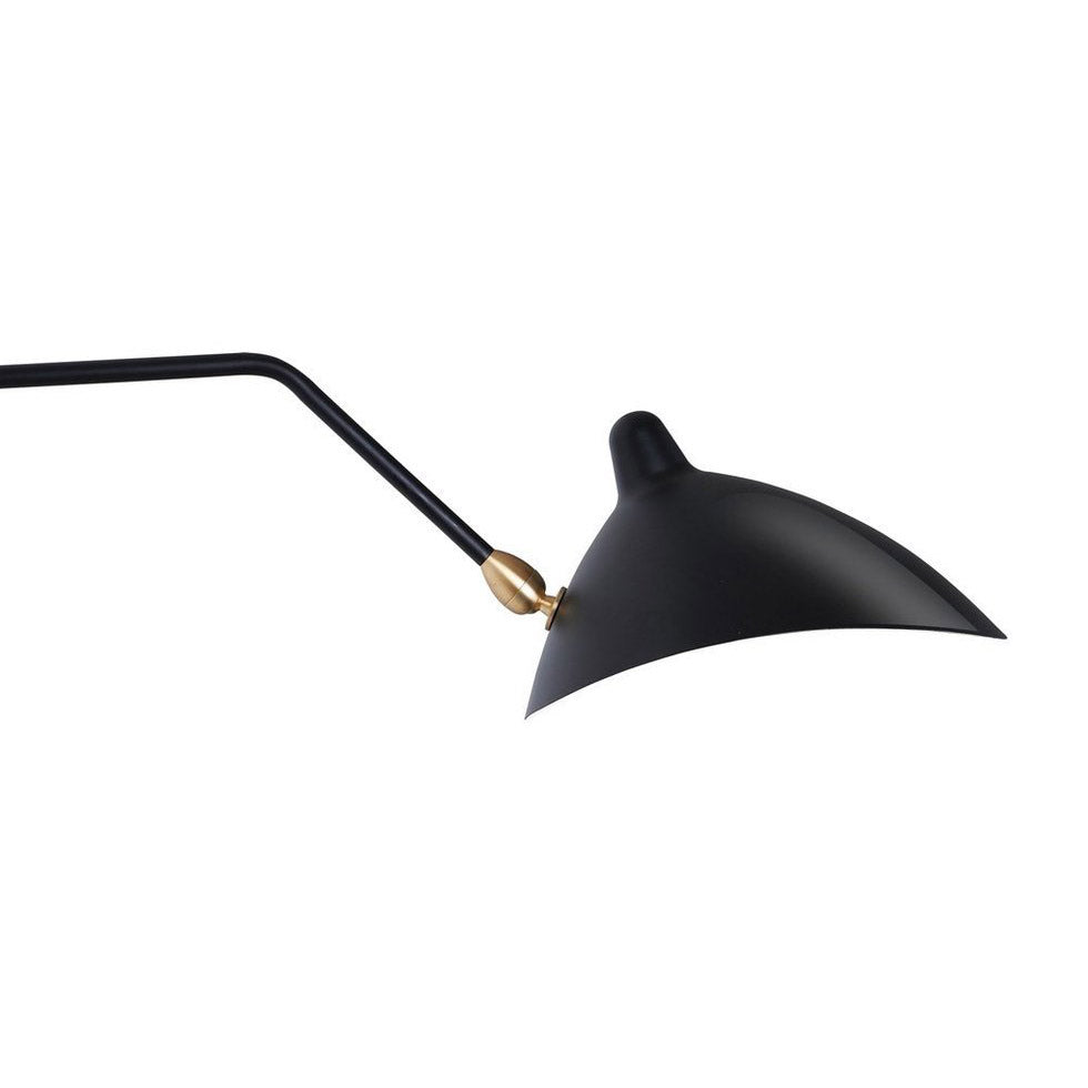 Reproduction of Serge One Curved Arm Sconce Wall Lamp