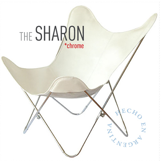 Vaqueta Sharon Butterfly Leather Chair