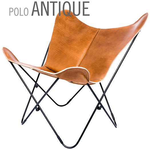 Polo Antique Butterfly Leather Chair