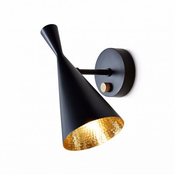 Reproduction of Beat Shade Tall Wall Light