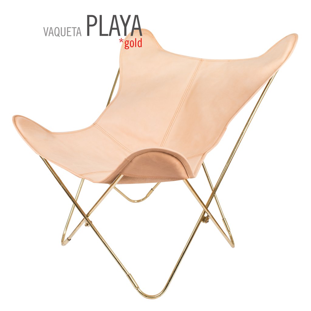 Vaqueta Playa Butterfly Leather Chair