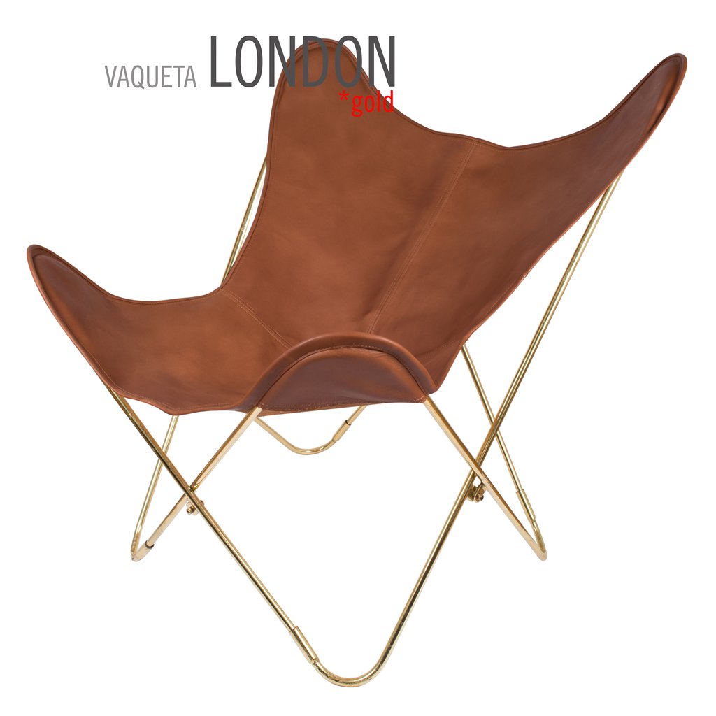 Vaqueta London Butterfly Leather Chair