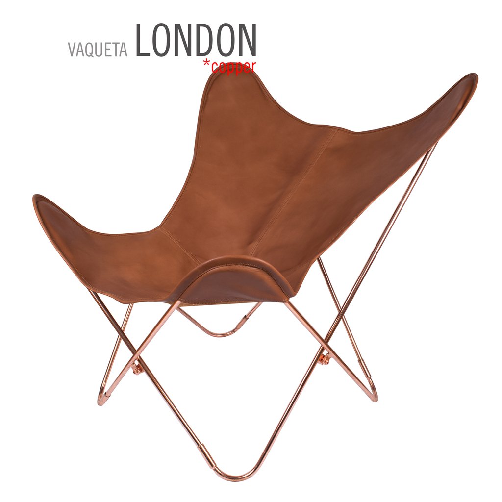 Vaqueta London Butterfly Leather Chair
