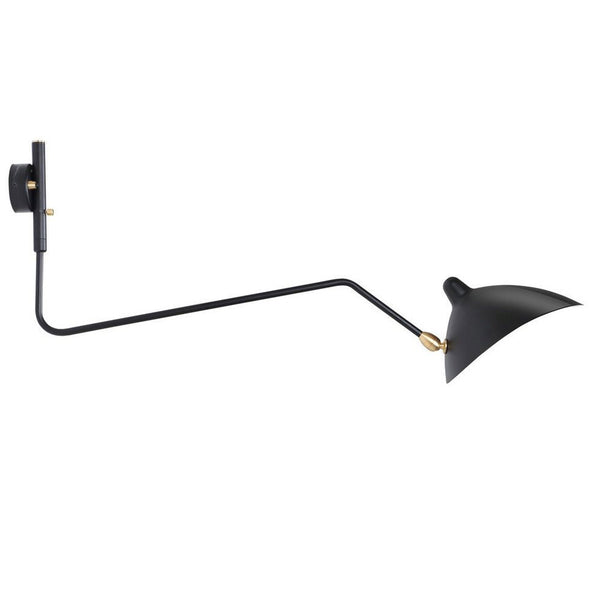 Reproduction of Serge One Curved Arm Sconce Wall Lamp