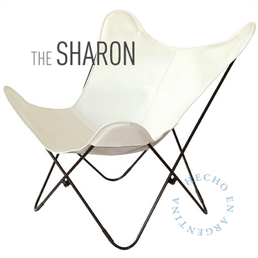 Vaqueta Sharon Butterfly Leather Chair